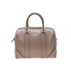 Givenchy Lucrezia Boston Bag Gray Calfskin Strap